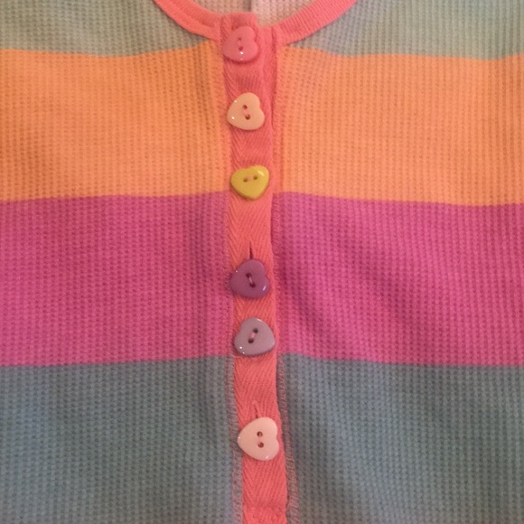 🌟 Sold🌟 Sugary Thrillz Thermal Romper - Sz M - Picture 3 of 3